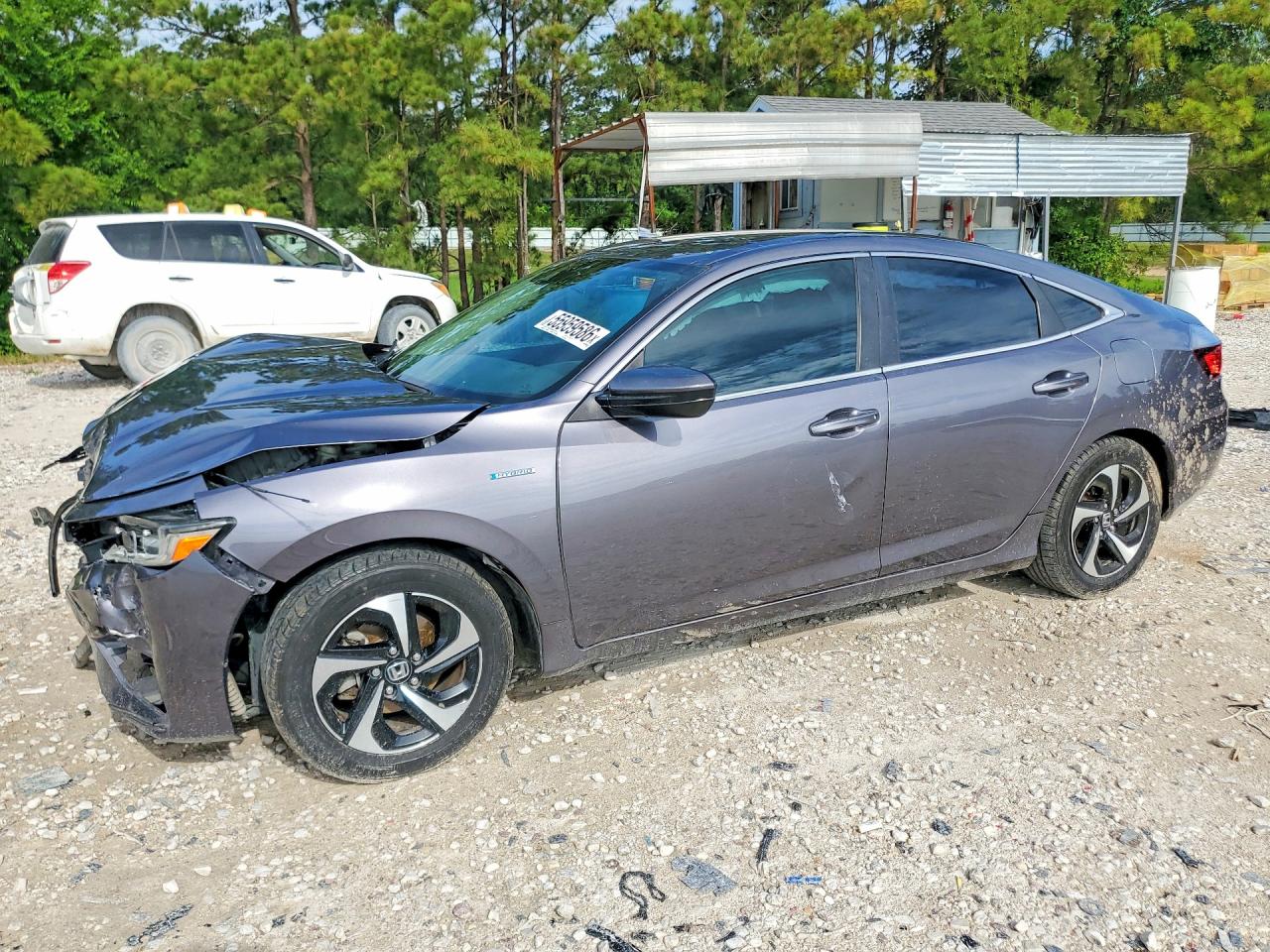 2021 Honda Insight EX, VIN 19XZE4F55ME009163 — Перед