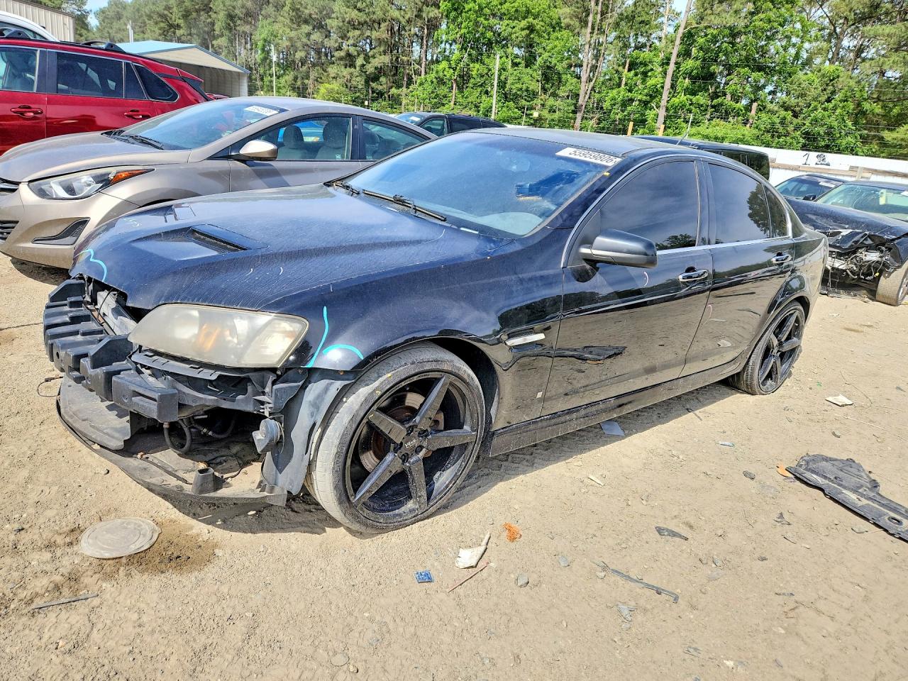2008 Pontiac G8 GT, VIN 6G2EC57Y08L988761 — Front end