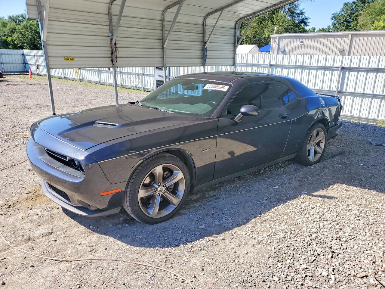 2017 Dodge Challenger R/T Plus, VIN 2C3CDZBT9HH658506 — Rear end