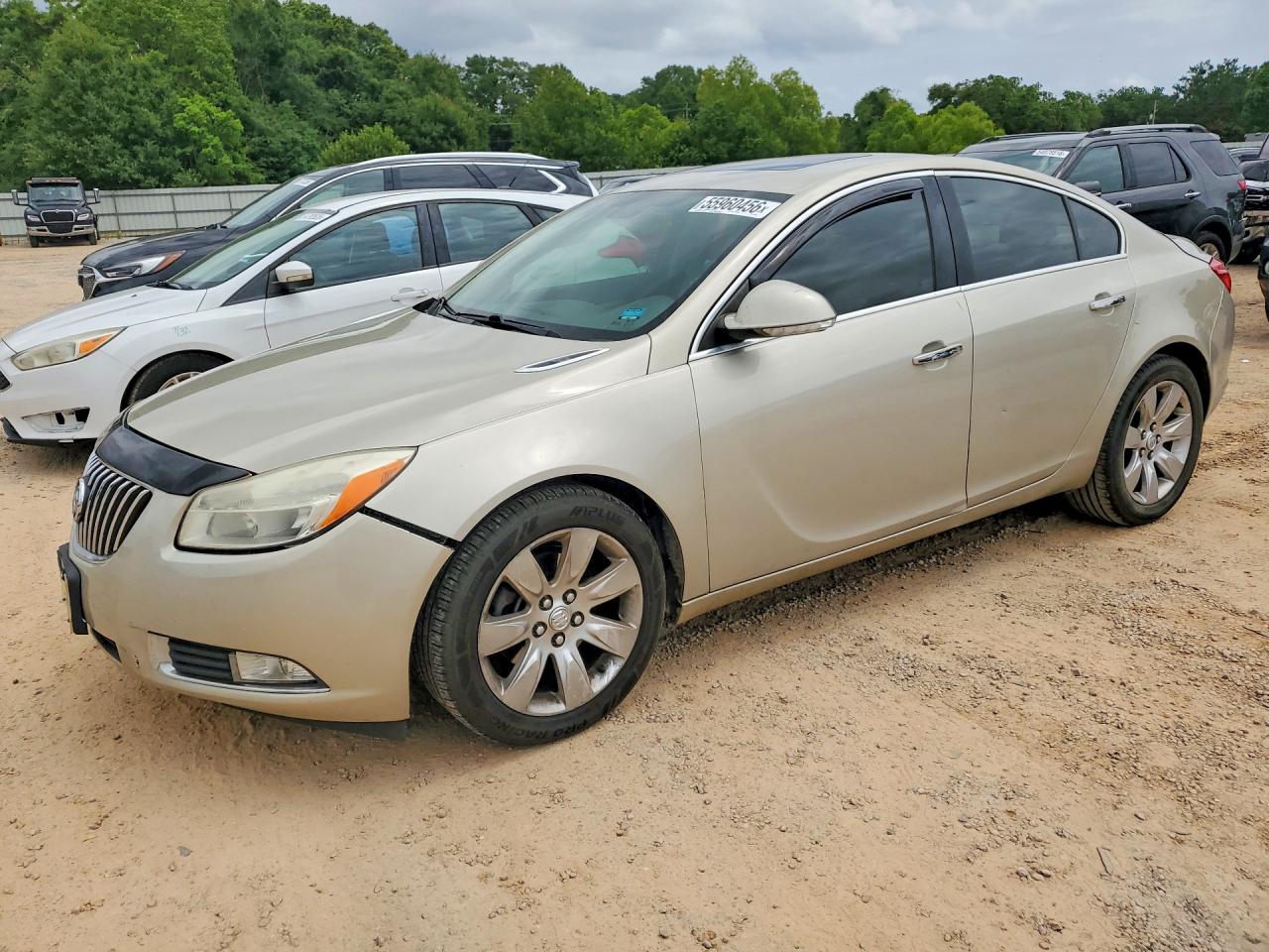 2013 Buick Regal Turbo Premium 1, VIN 2G4GS5EV4D9155989 — Зад