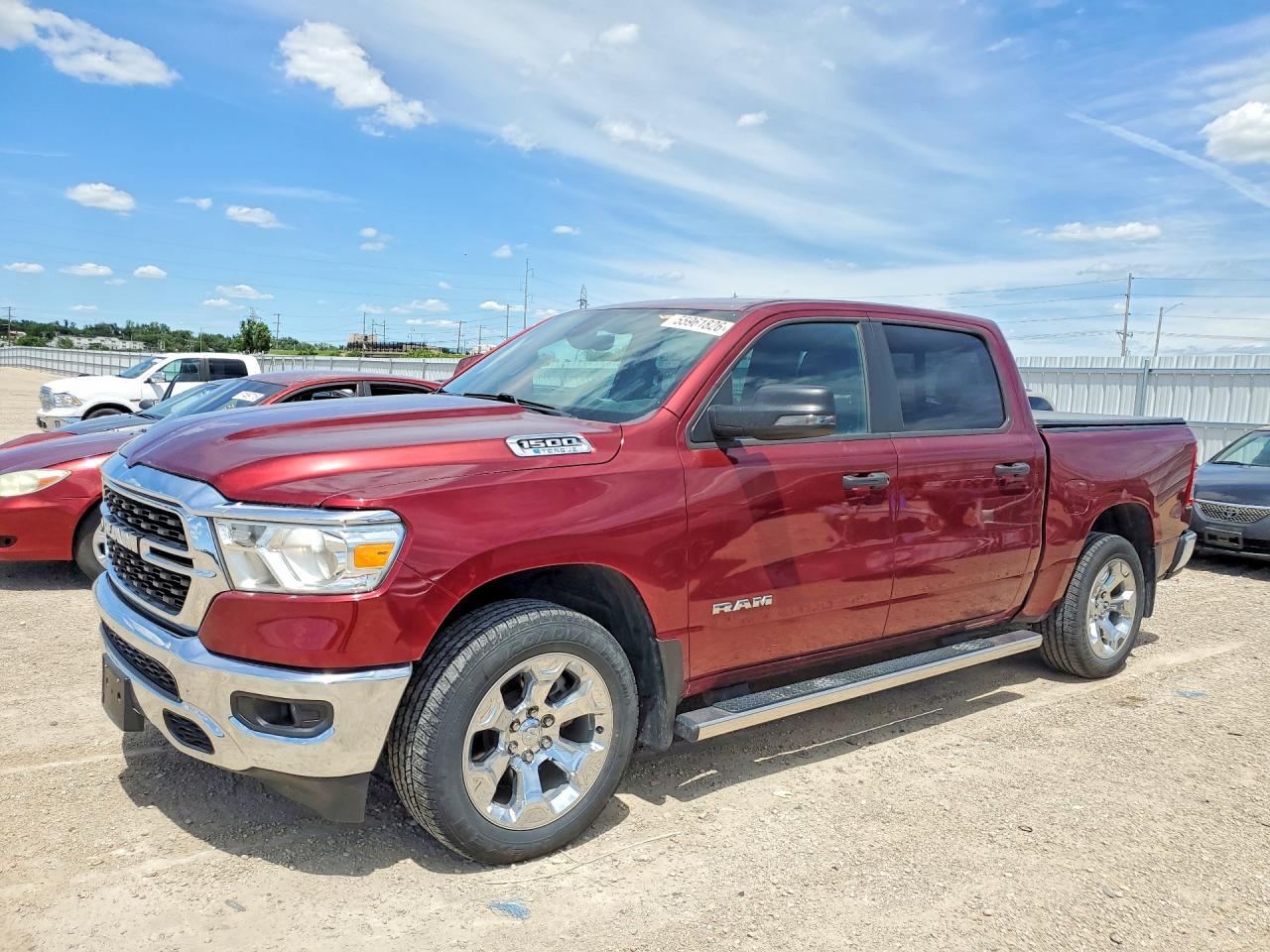 2023 Ram 1500 Big Horn, VIN 1C6RRFFG6PN612695 — Град