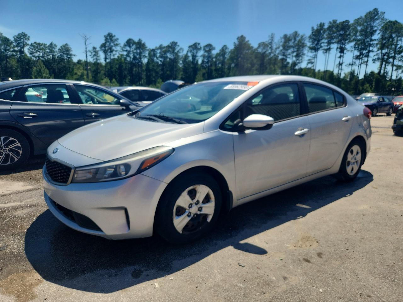 2017 Kia Forte LX, VIN 3KPFK4A70HE031520 — Rear end