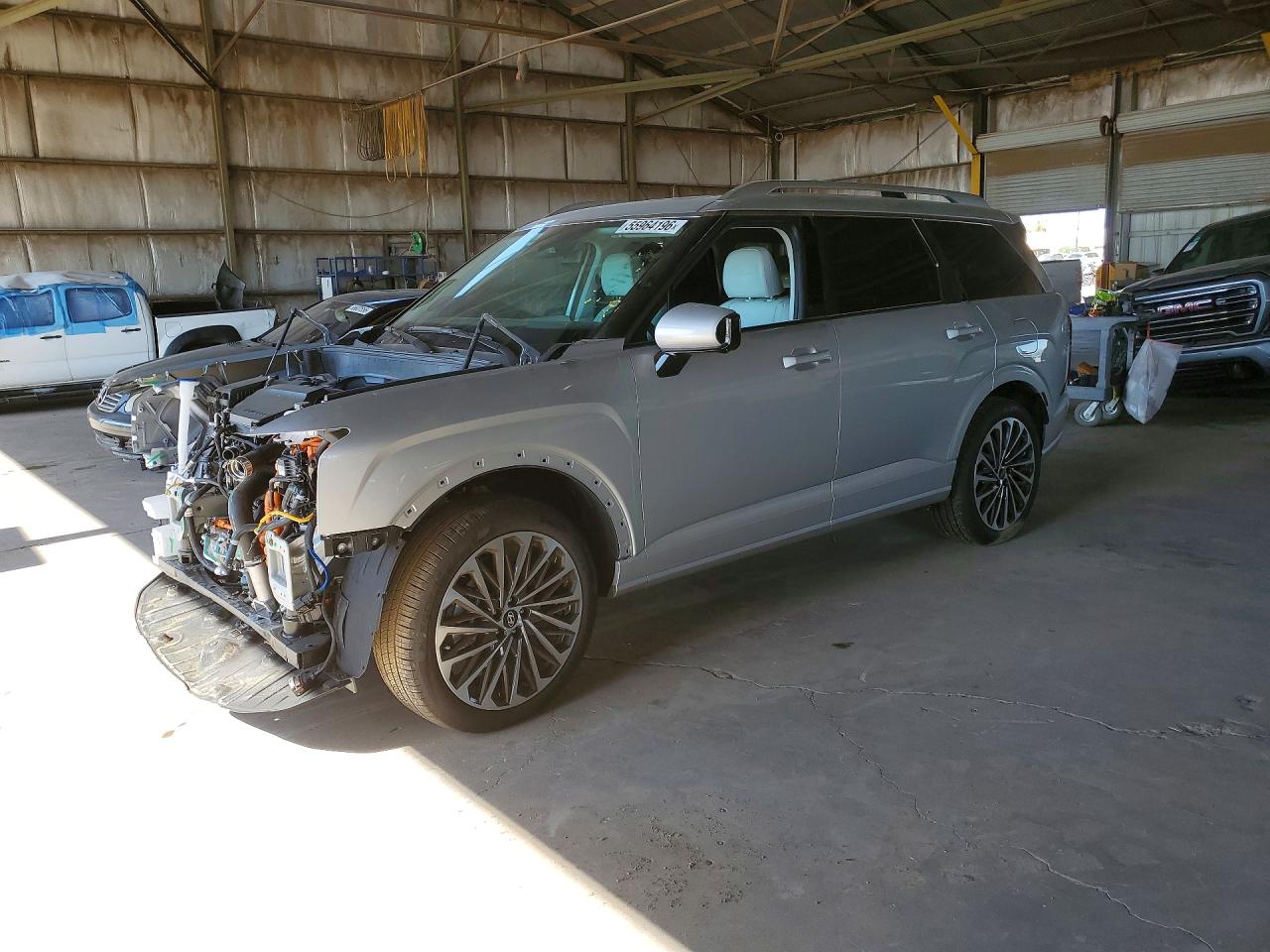 2026 Hyundai Palisade Hybrid Calligraphy, VIN KM8RMESA8TU073348 — Front end