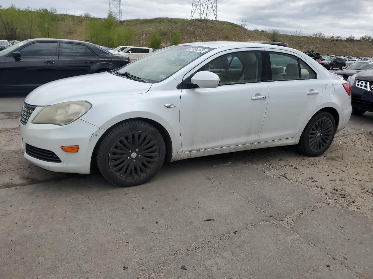 2012 Suzuki Kizashi SE, VIN JS2RE9A35C6101113 — Rear end