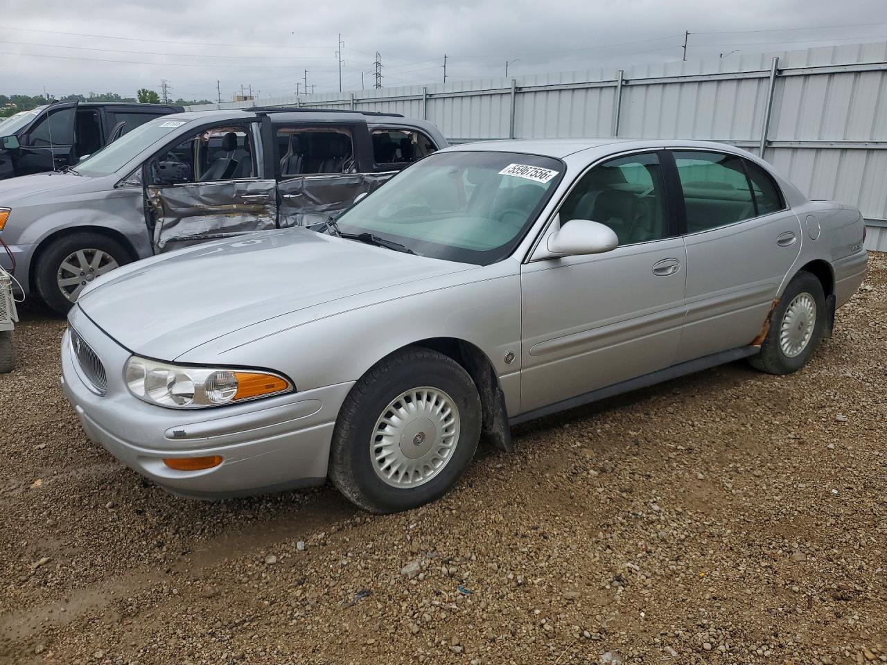 2001 Buick LeSabre Limited, VIN 1G4HR54K51U114373 — Engine fire