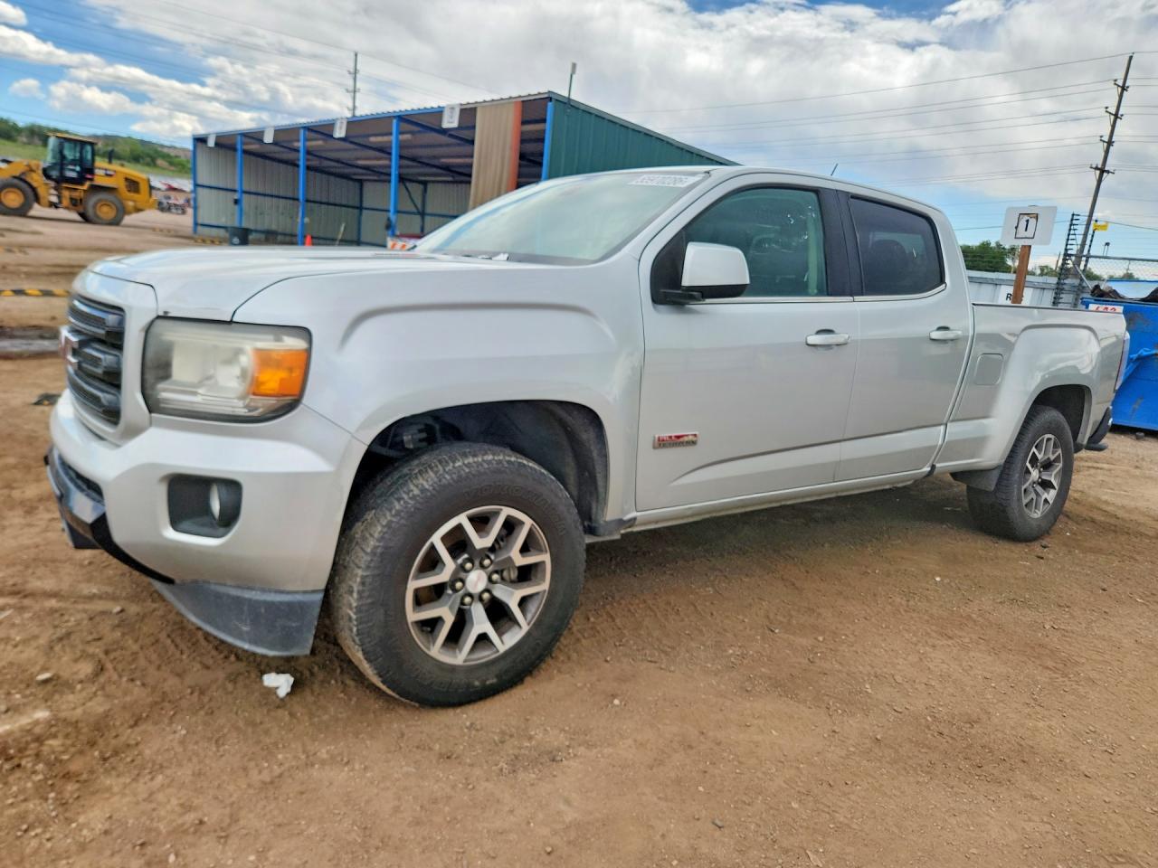 2018 GMC Canyon 4WD All Terrain, VIN 1GTP6CE1XJ1246226 — Undercarriage
