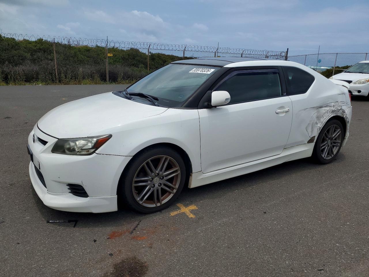 2012 Scion tC, VIN JTKJF5C77C3037664 — Rear end