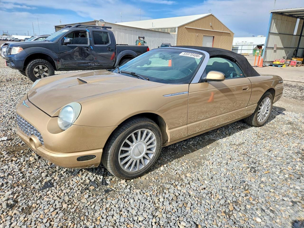 2005 Ford Thunderbird Deluxe, VIN 1FAHP60A45Y107724 — Бок