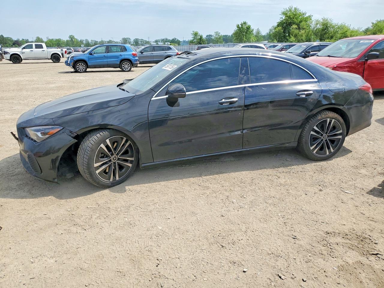 2025 Mercedes-Benz CLA 250, VIN W1K5J4HB5SN504877 — Front end
