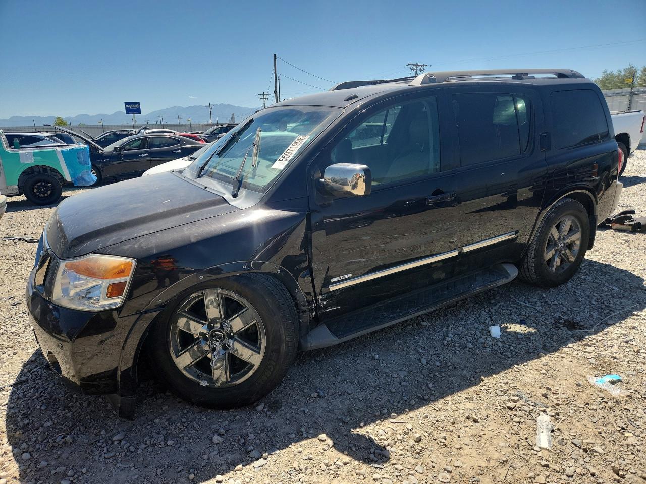 2014 Nissan Armada Platinum, VIN 5N1BA0NE9EN600810 — Side