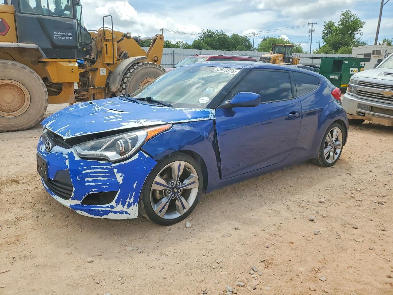 2016 Hyundai Veloster, VIN KMHTC6AD5GU248980 — Minor dents and scratches
