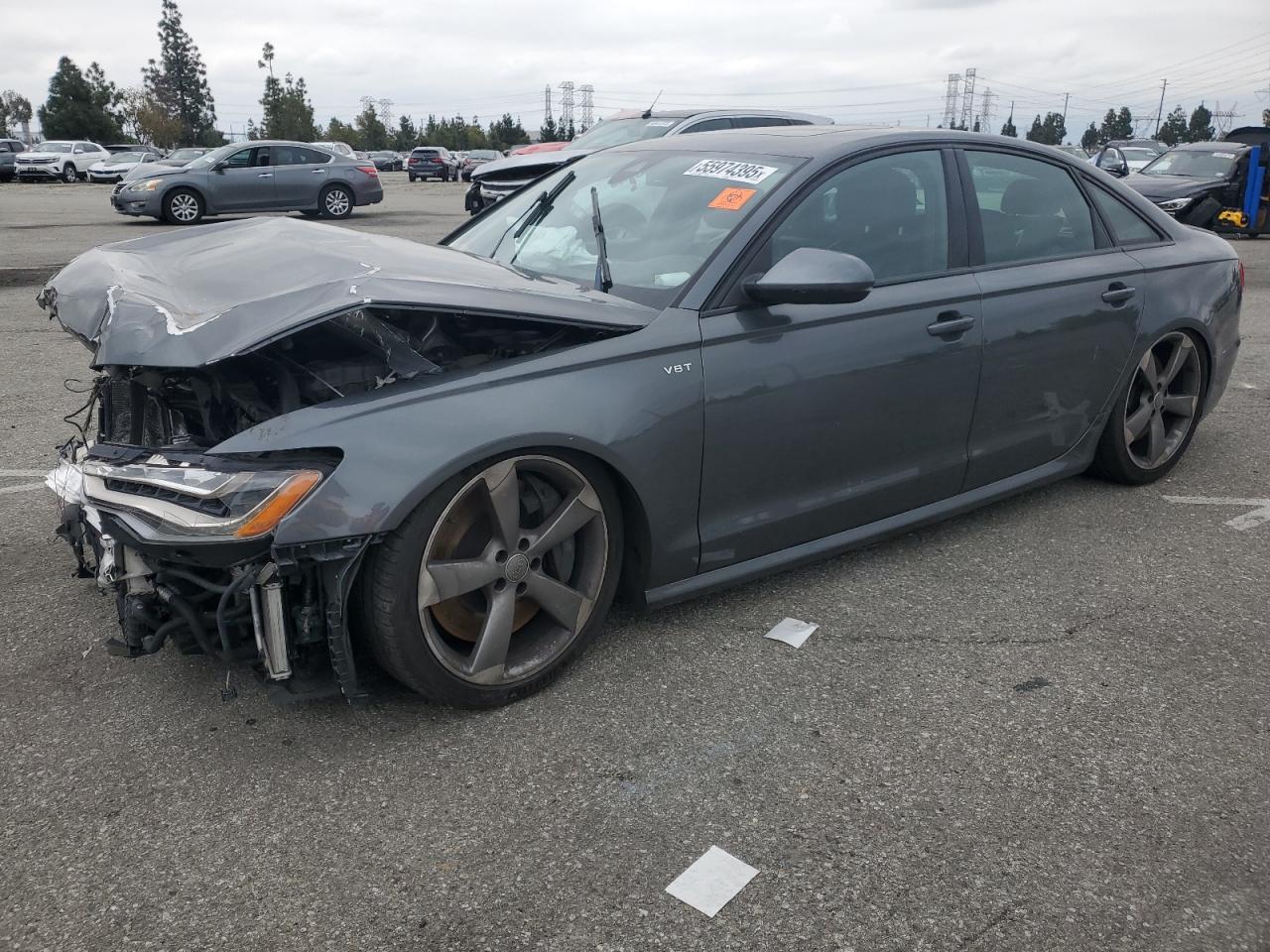 2015 Audi S6, VIN WAUF2AFC2FN034560 — Front end