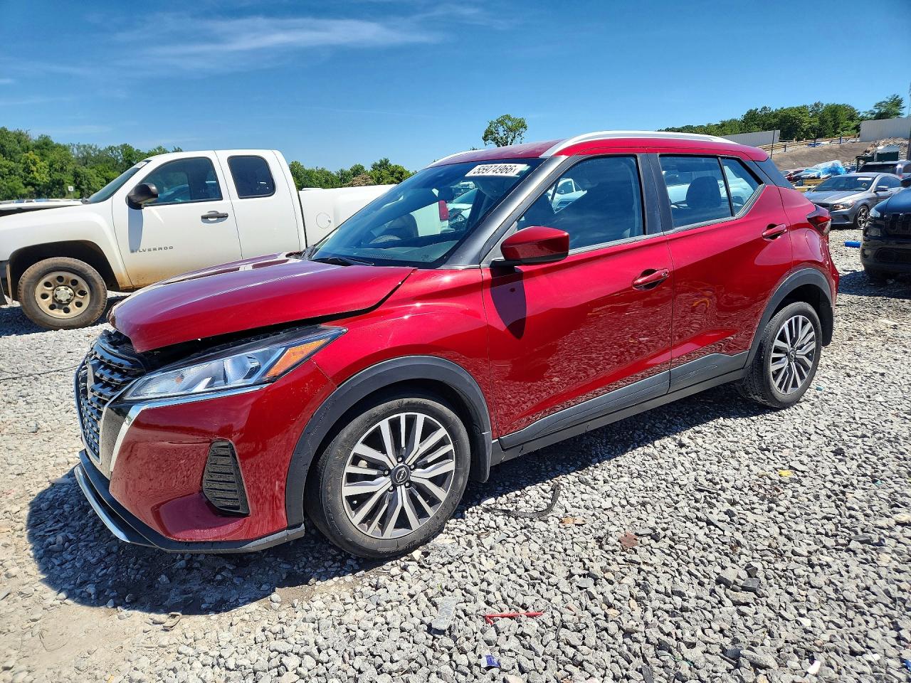 2023 Nissan Kicks SV, VIN 3N1CP5CV0PL543975 — Front end