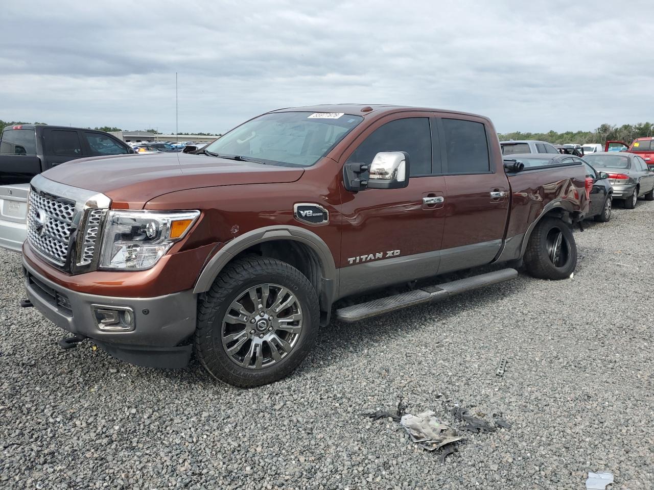 2017 Nissan Titan SV, VIN 1N6AA1F27HN508512 — Undercarriage