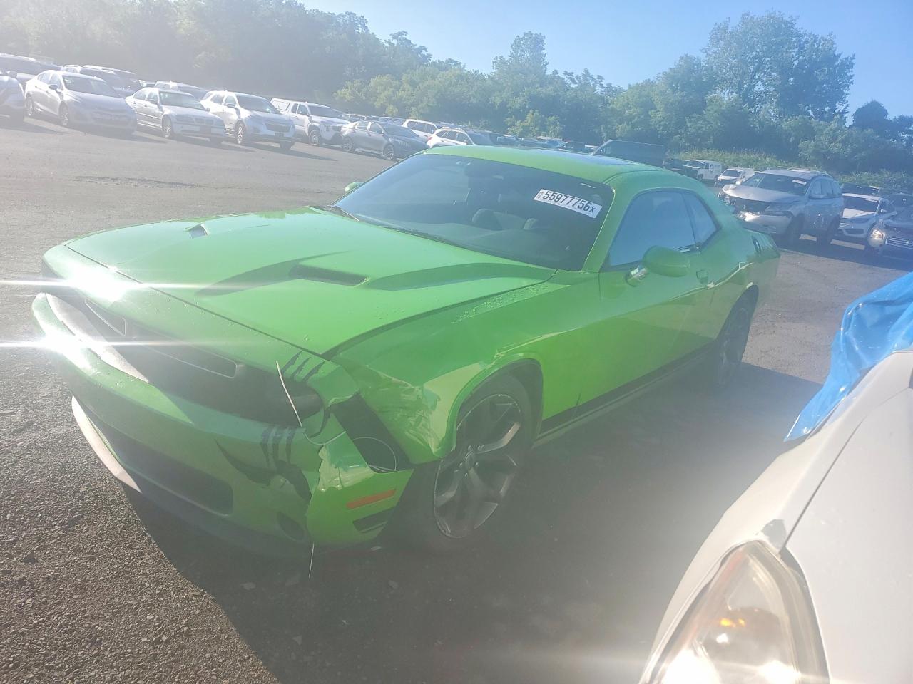2017 Dodge Challenger SXT, VIN 2C3CDZAG6HH617187 — Front end