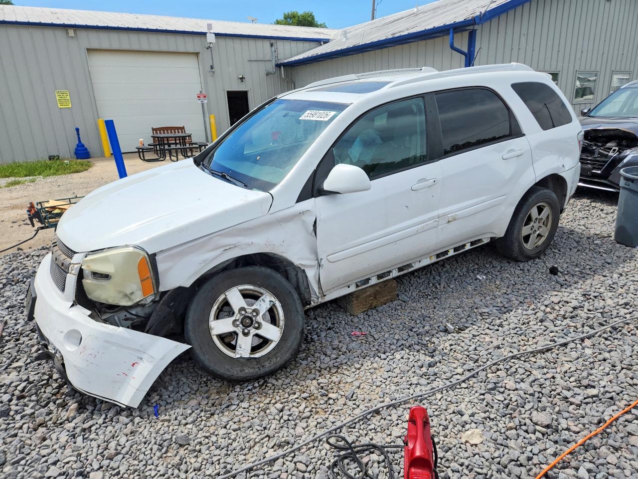 2007 Chevrolet Equinox LT, VIN 2CNDL63F076250525 — Front end