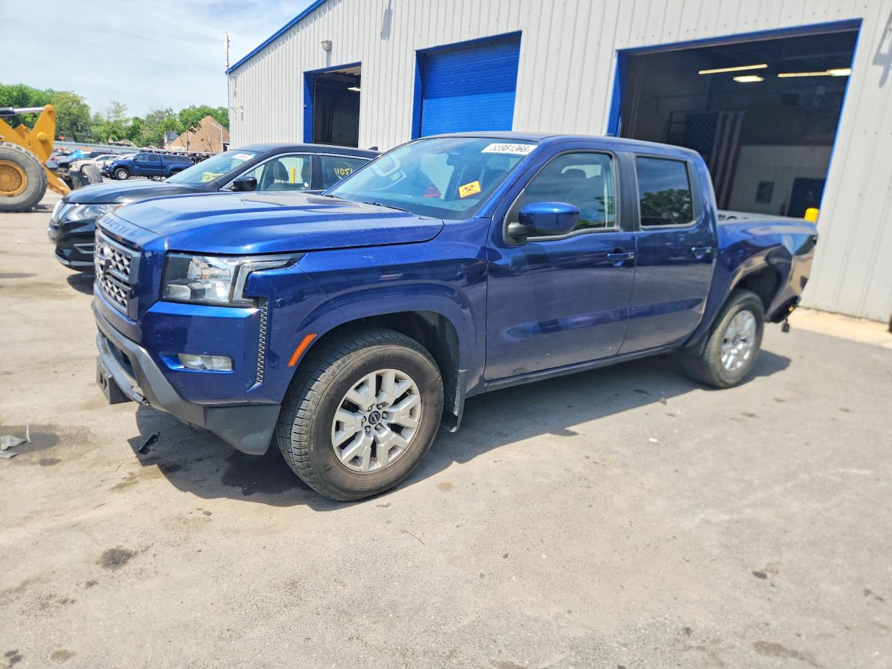 2022 Nissan Frontier SV, VIN 1N6ED1EJ4NN666240 — Rear end