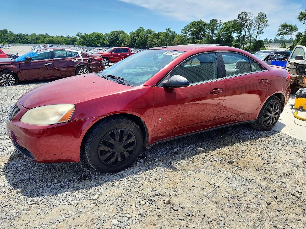 2008 Pontiac G6 1SV Value Leader, VIN 1G2ZF57B184220024 — Burn