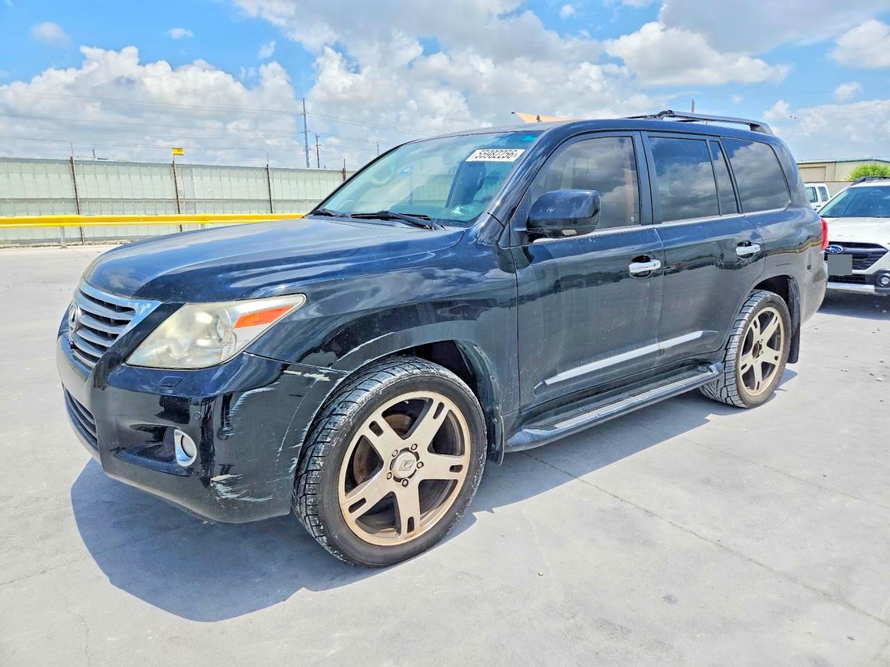2010 Lexus LX 570, VIN JTJHY7AX6A4045676 — Обычный износ