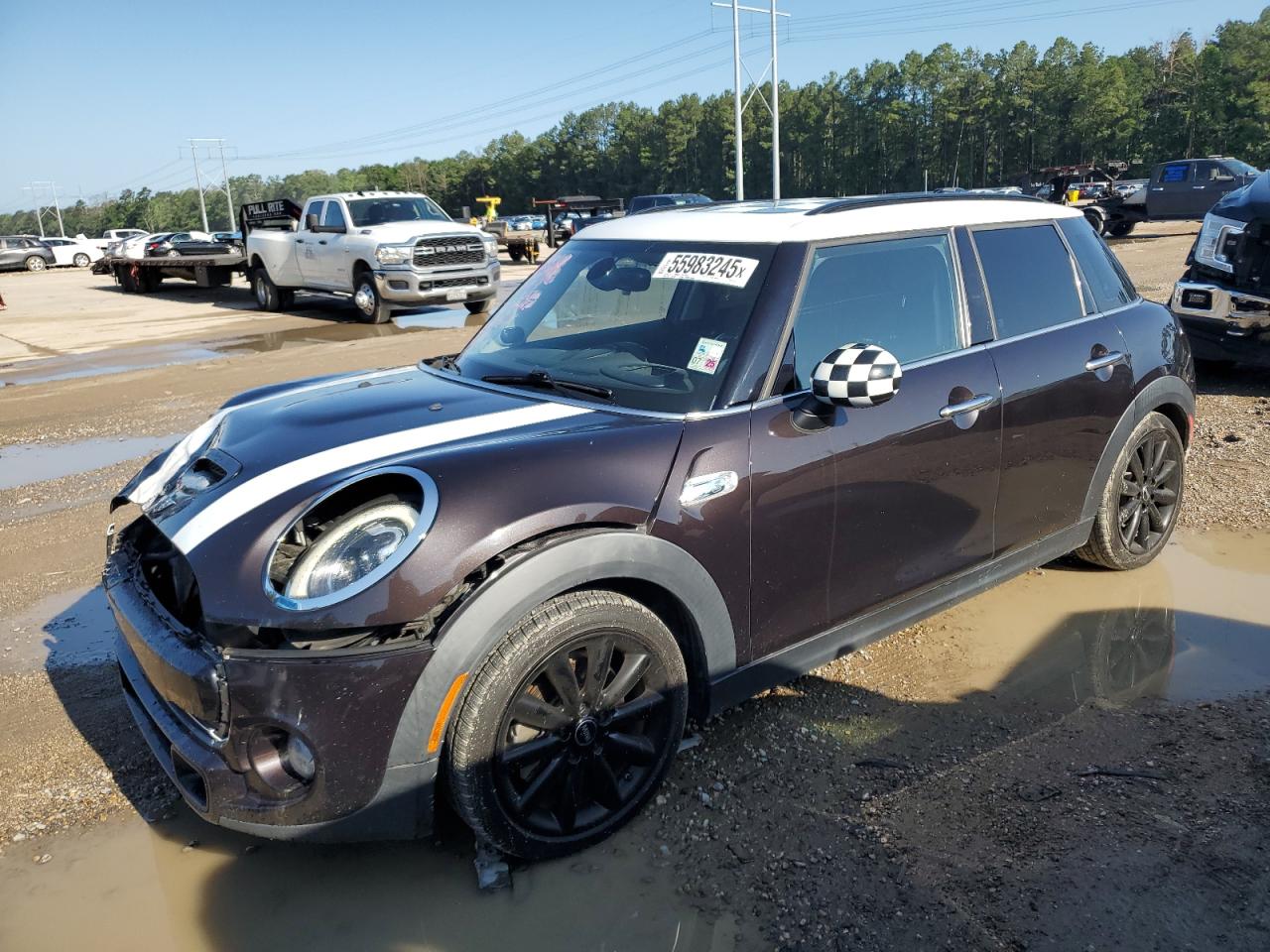 2016 MINI Hardtop 4 Door S, VIN WMWXU3C52G2B67552 — Frame damage
