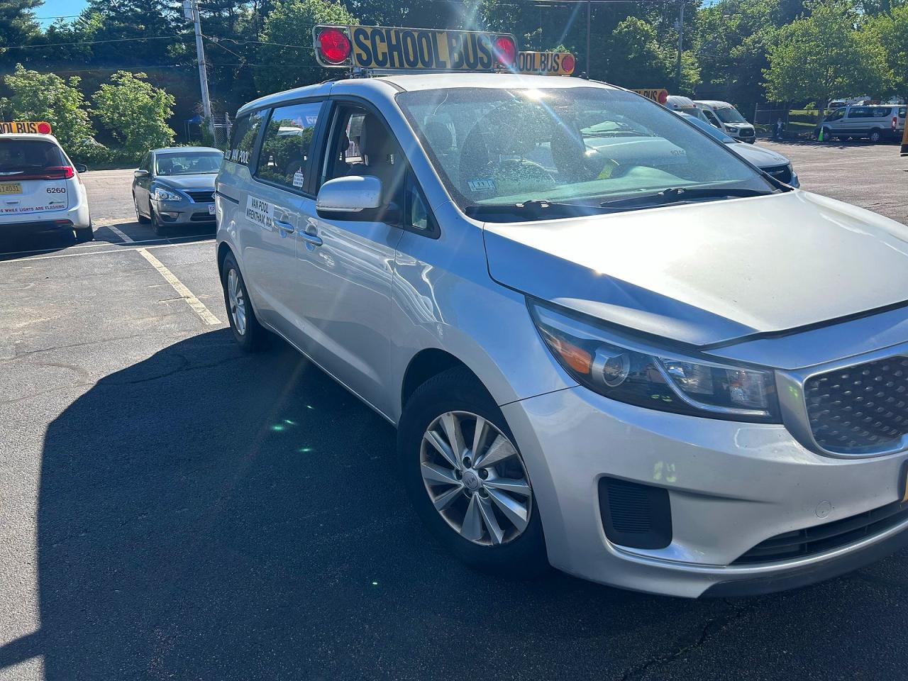 2017 Kia Sedona L, VIN KNDMA5C18H6259666 — Фото с аукциона