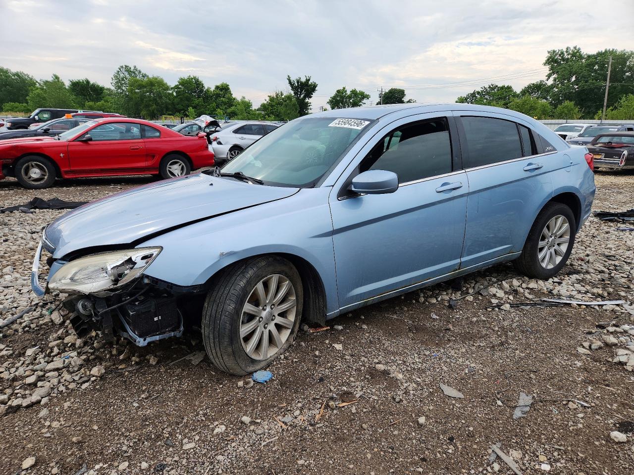 2012 Chrysler 200 Touring, VIN 1C3CCBBG3CN175137 — Front end