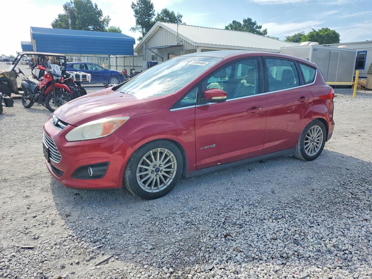 2014 Ford C-Max SEL, VIN 1FADP5BU7EL515406 — Перед