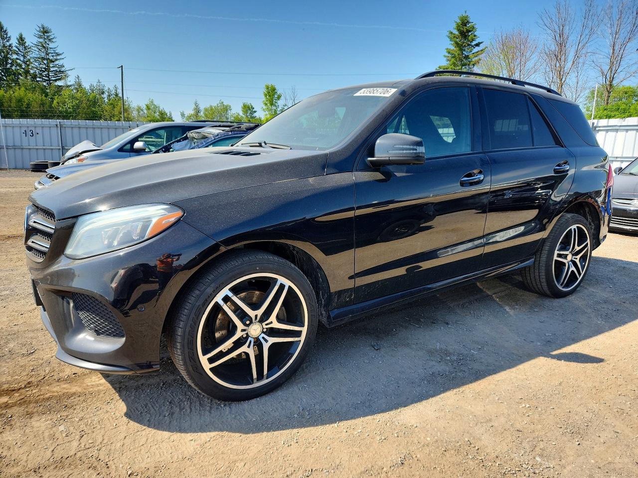 2016 Mercedes-Benz GLE 350d, VIN 4JGDA2EB3GA758290 — Undercarriage