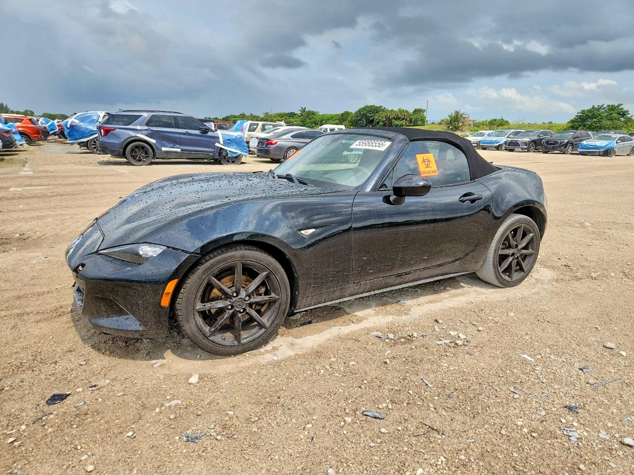 2020 Mazda MX-5 Miata Club, VIN JM1NDAC72L0414796 — Front end