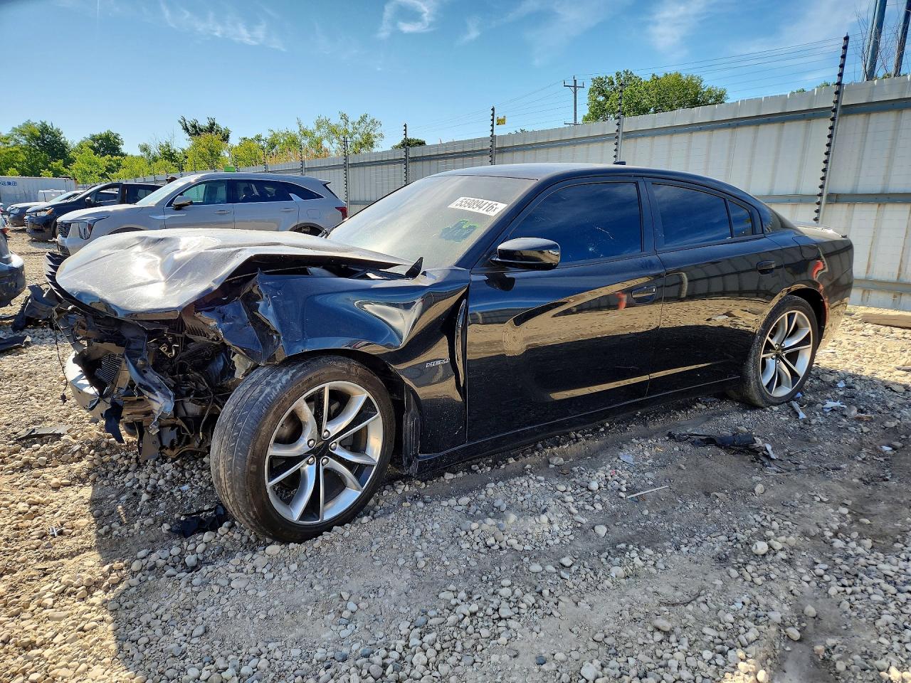 2015 Dodge Charger RT, VIN 2C3CDXCTXFH500966 — Front end