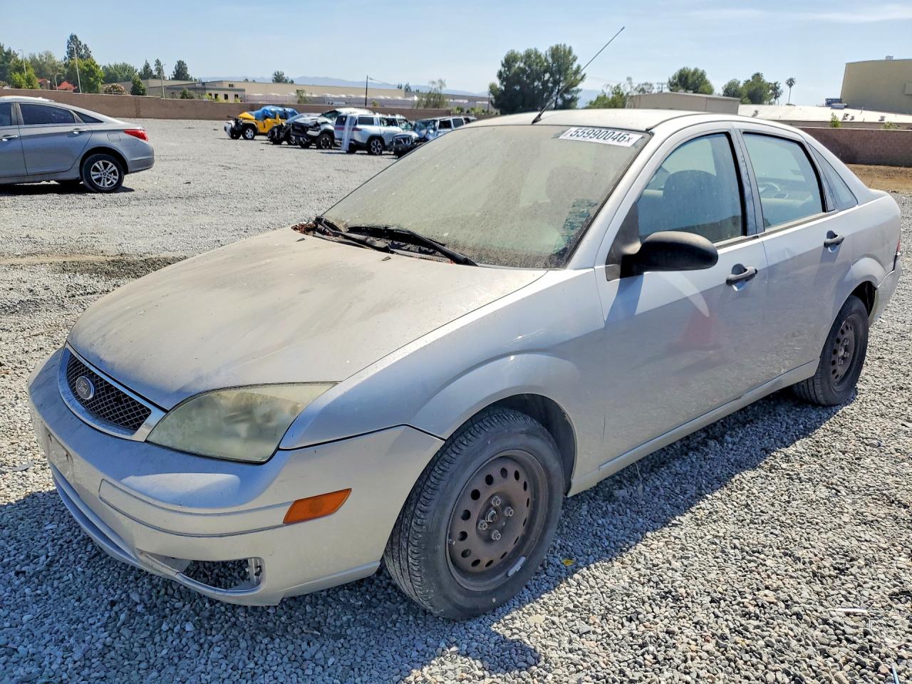 2007 Ford Focus S, VIN 1FAHP34NX7W232124 — Front end