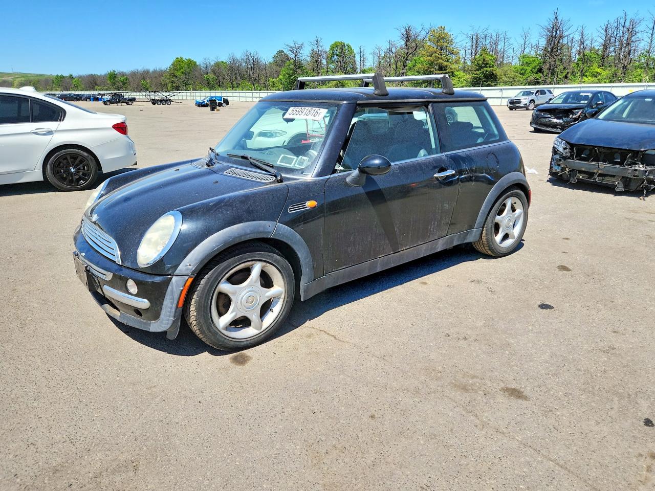 2003 MINI Hardtop, VIN WMWRC33483TE18548 — Перед