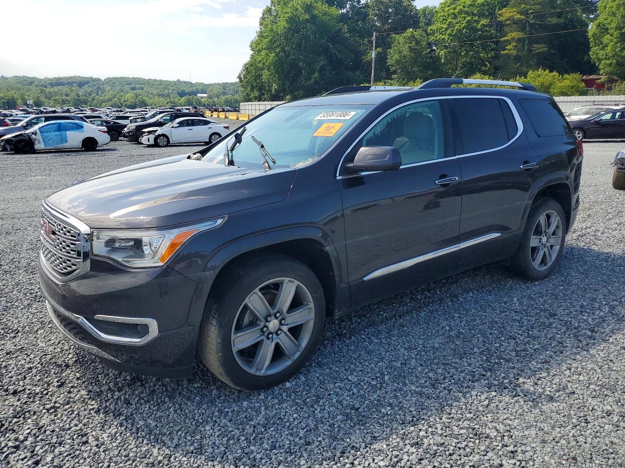 2017 GMC Acadia Denali, VIN 1GKKNXLS5HZ222156 — Water / flood