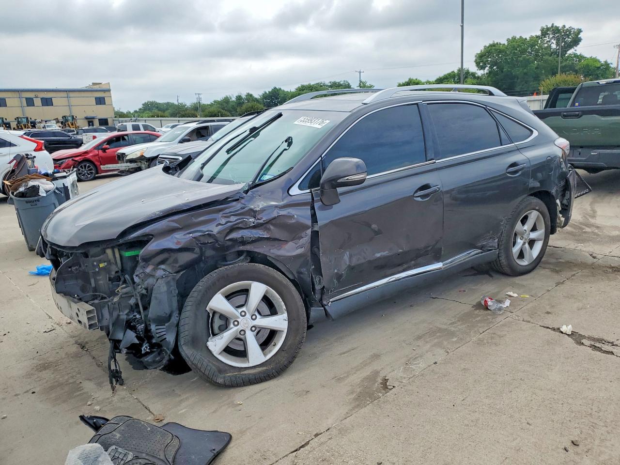 2010 Lexus RX 350, VIN 2T2BK1BA1AC056899 — Front end
