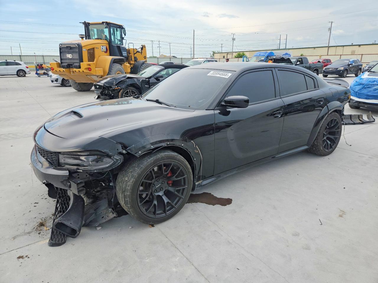 2021 Dodge Charger R/T, VIN 2C3CDXCT9MH600506 — Front end