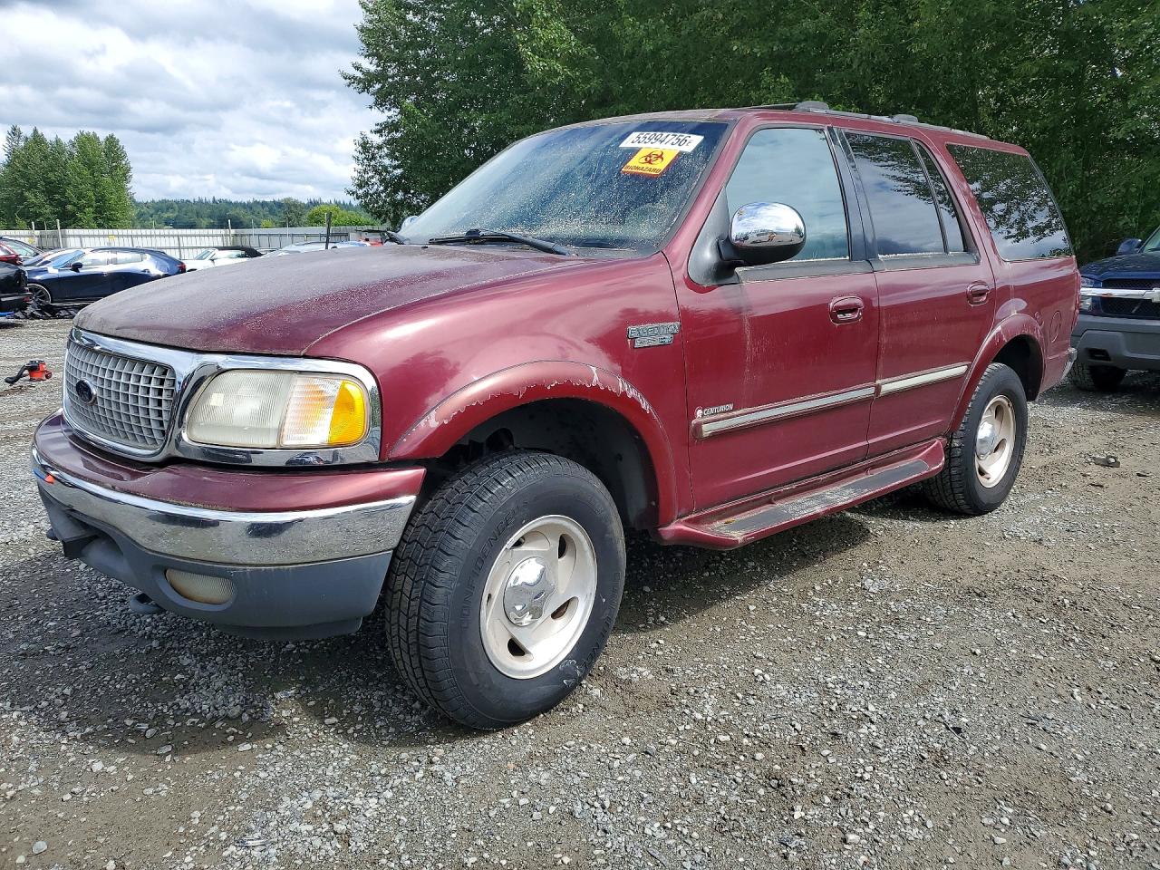 1999 Ford Expedition XLT, VIN 1FMPU18L4XLB72575 — Front end