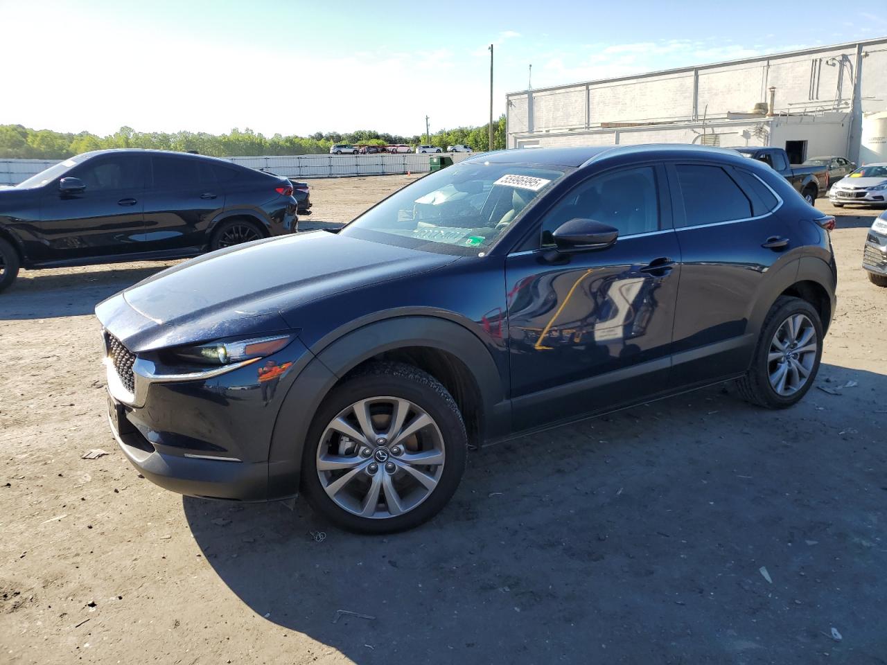 2023 Mazda CX-30 S Carbon Edition, VIN 3MVDMBCM8PM501403 — Rear end