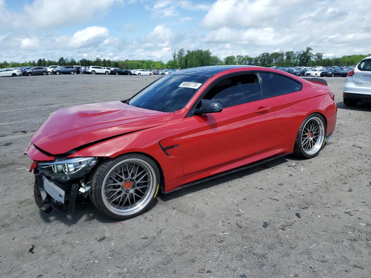 2020 BMW M4, VIN WBS4Y9C05LFJ77020 — Фото с аукциона