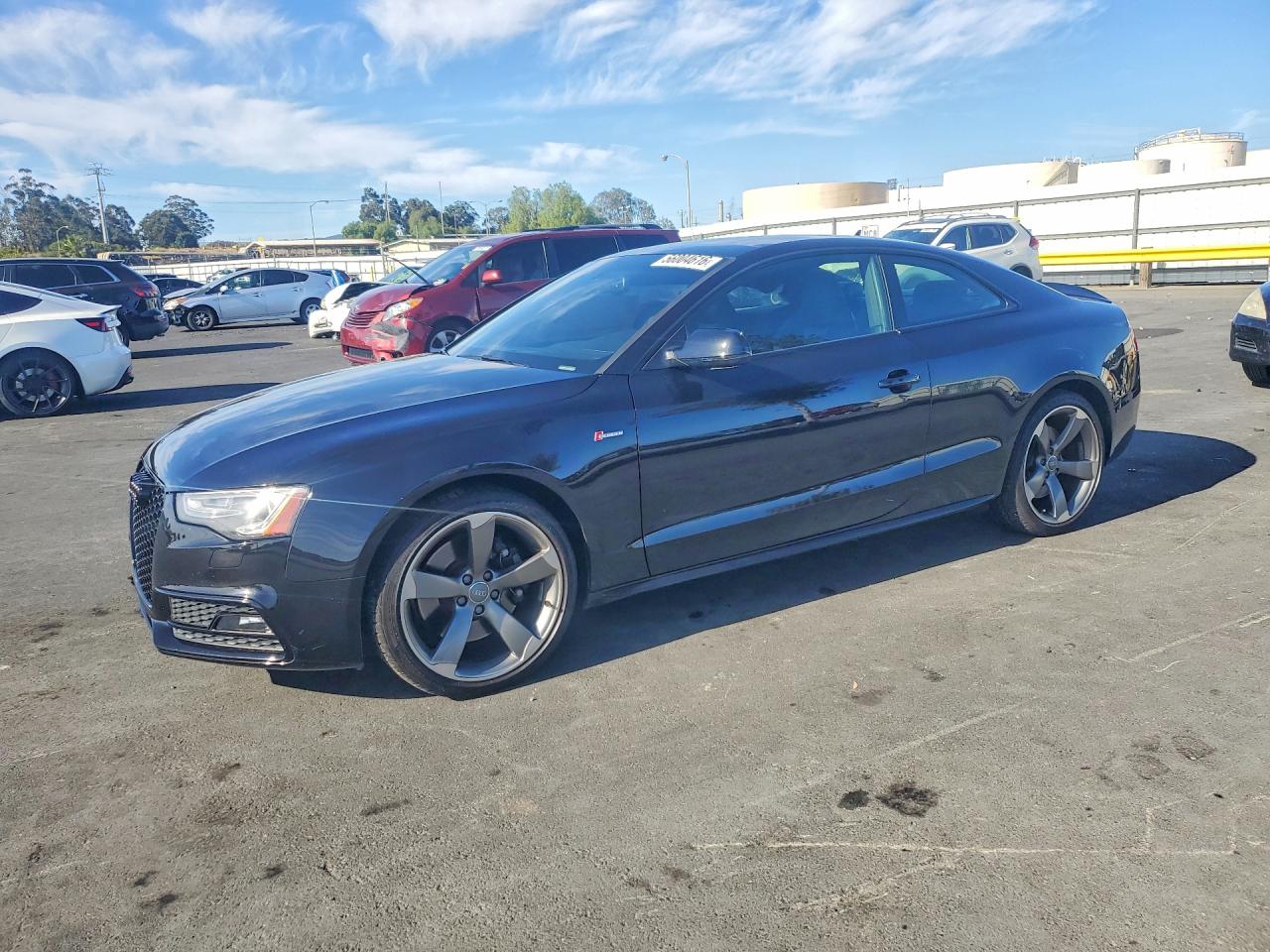 2014 Audi S5 Premium Plus, VIN WAUCGAFR0EA032580 — Side