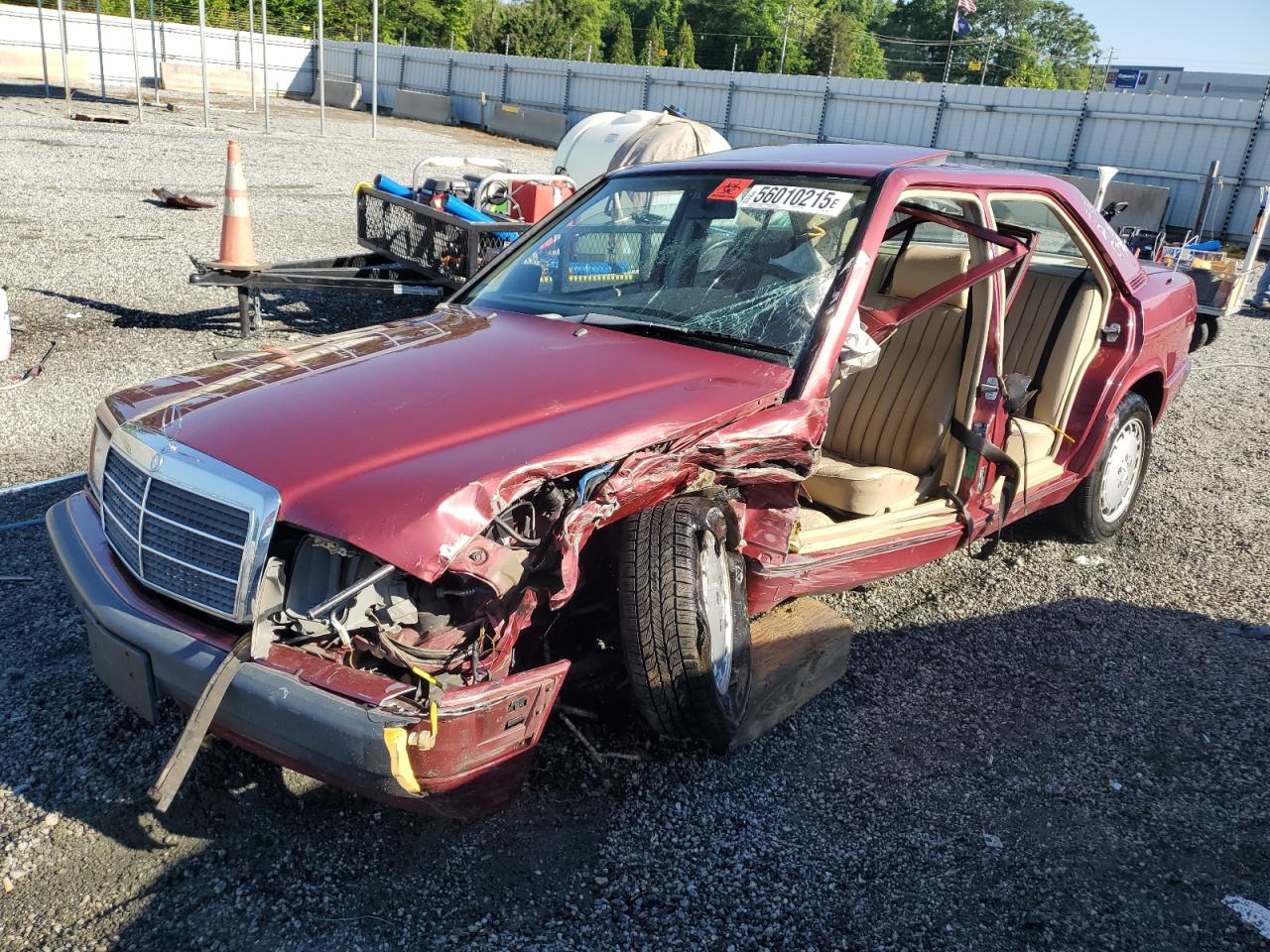 1989 Mercedes-Benz 190, VIN WDBDA29D6KF626229 — Side