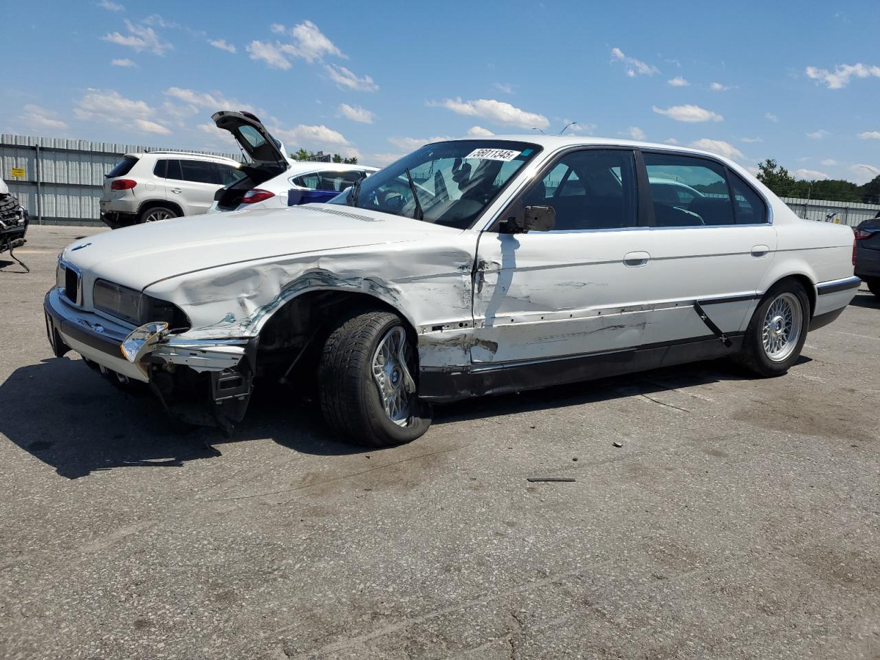 1995 BMW 7 Series 740iL, VIN WBAGJ6324SDH31473 — Front end