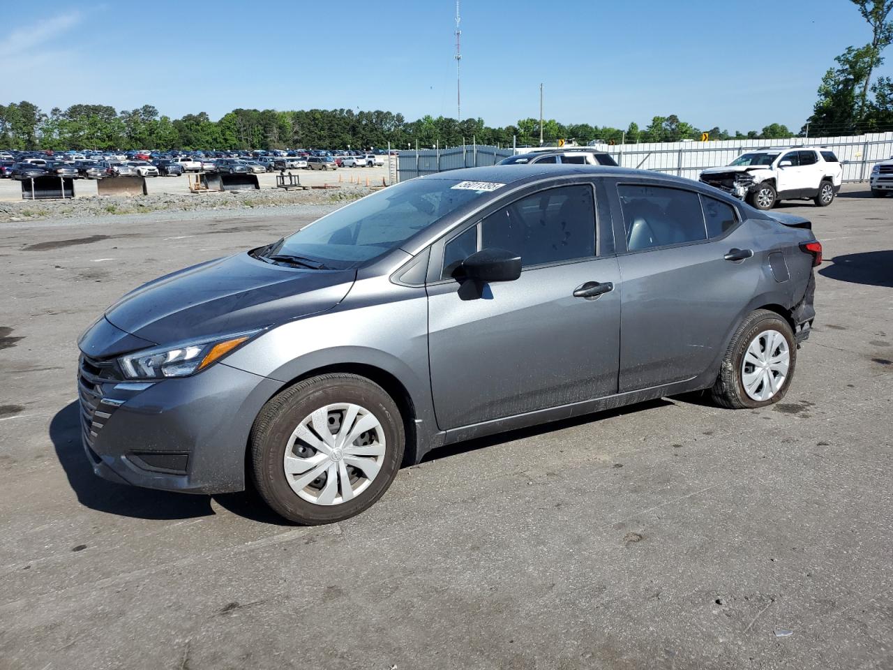 2025 Nissan Versa S, VIN 3N1CN8DV2SL811942 — Rear end