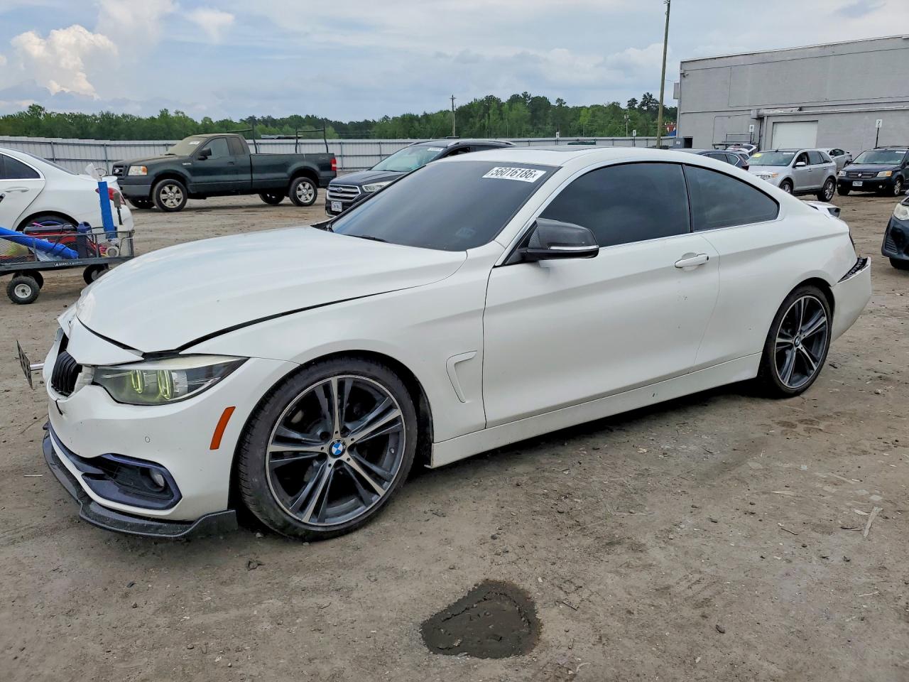 2018 BMW 4 Series 430i, VIN WBA4W3C53JAB87044 — Rear end