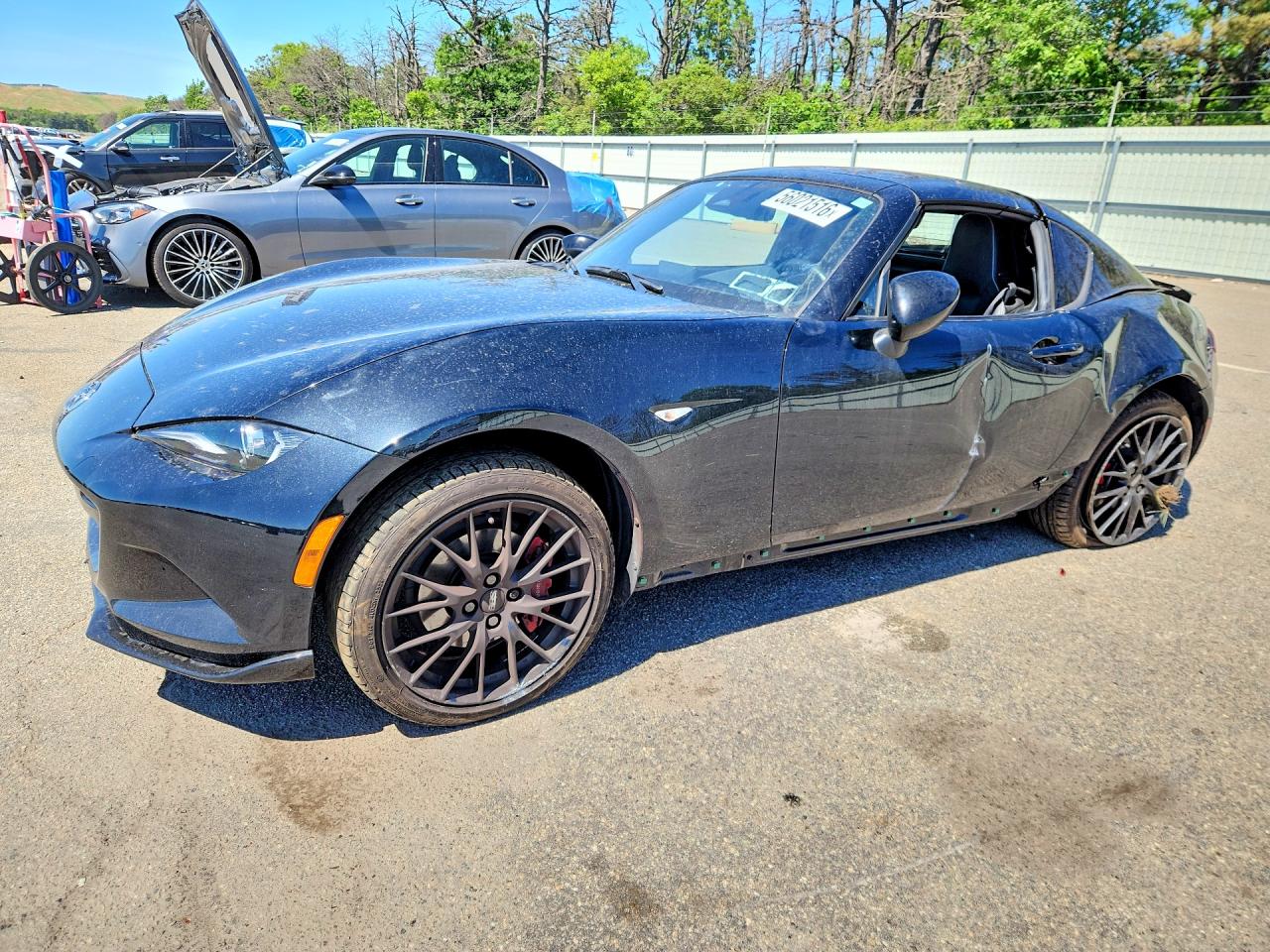 2024 Mazda MX-5 Miata Club, VIN JM1NDAL78R0605874 — Rear end