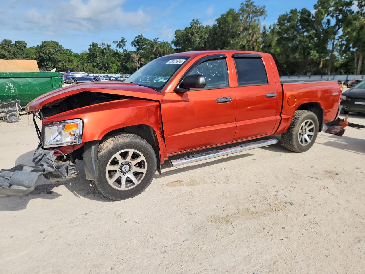 2008 Dodge Dakota Sport, VIN 1D7HW68N88S564103 — Перед