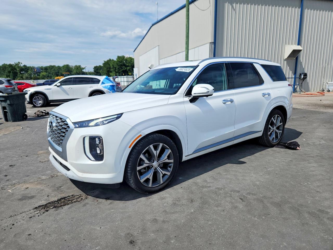 2021 Hyundai Palisade Limited, VIN KM8R54HEXMU227335 — Front end