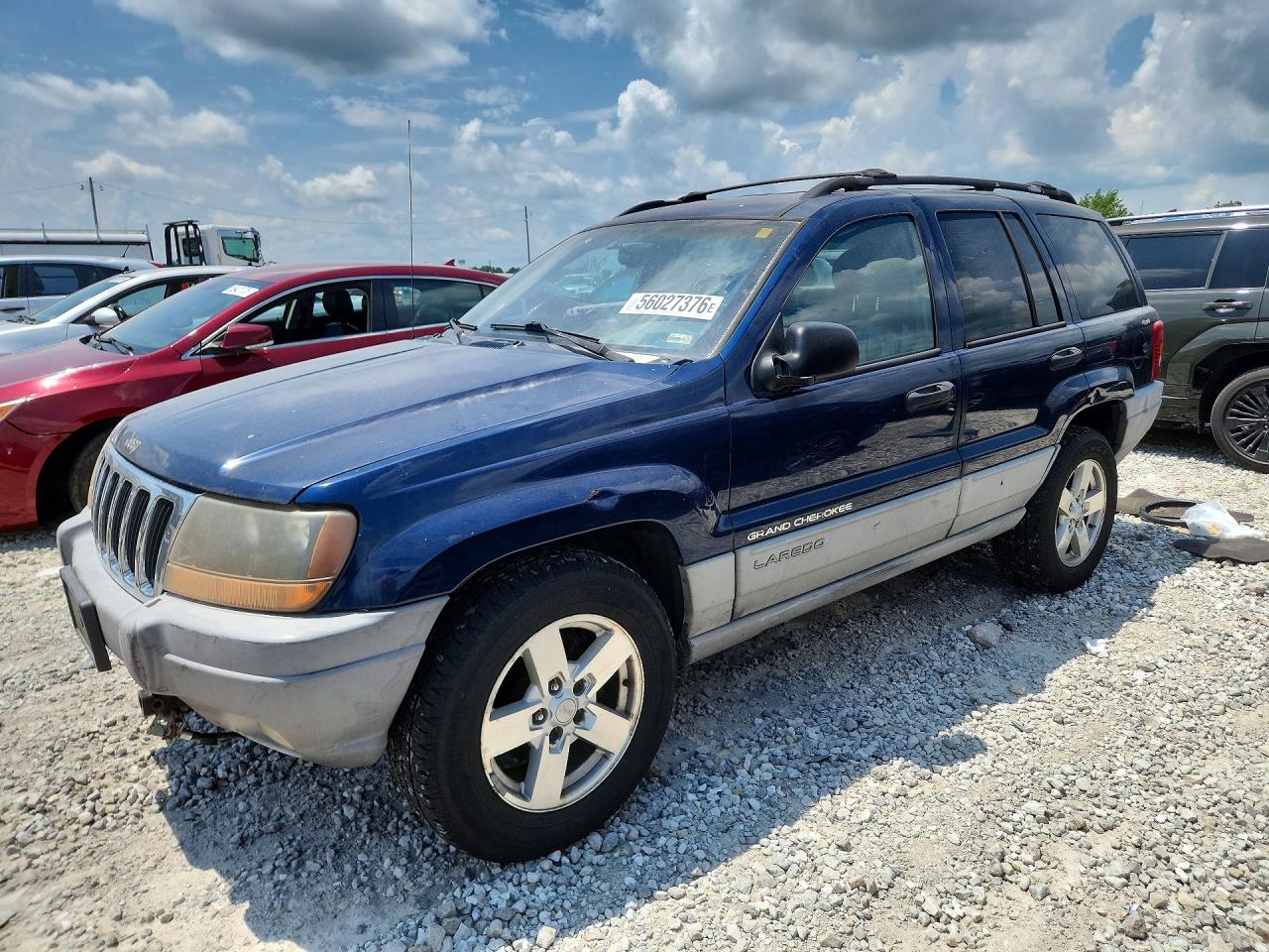 2000 Jeep Grand Cherokee Laredo, VIN 1J4GW48S9YC235270 — Hail