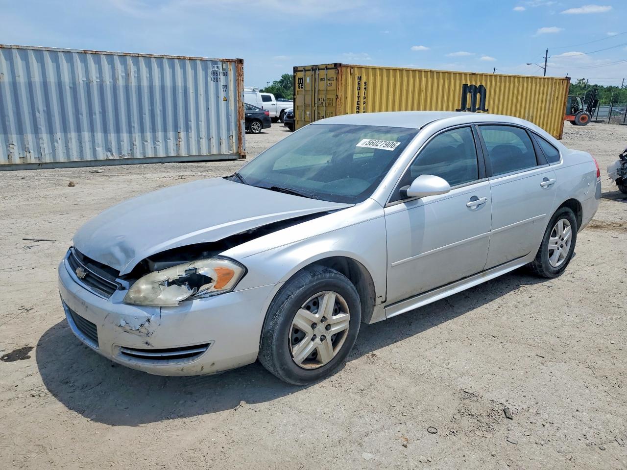 2010 Chevrolet Impala LS, VIN 2G1WA5EK7A1139605 — Front end