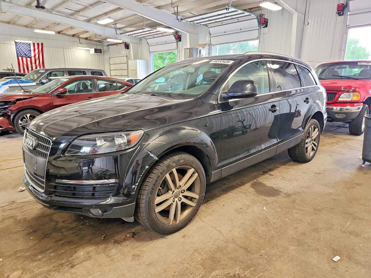 2009 Audi Q7, VIN WA1AY74L89D026887 — Зад