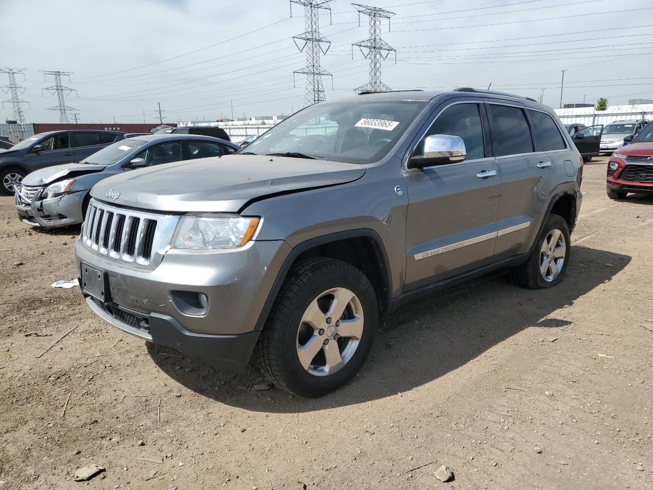 2013 Jeep Grand Cherokee Limited, VIN 1C4RJFBG7DC551791 — Front end